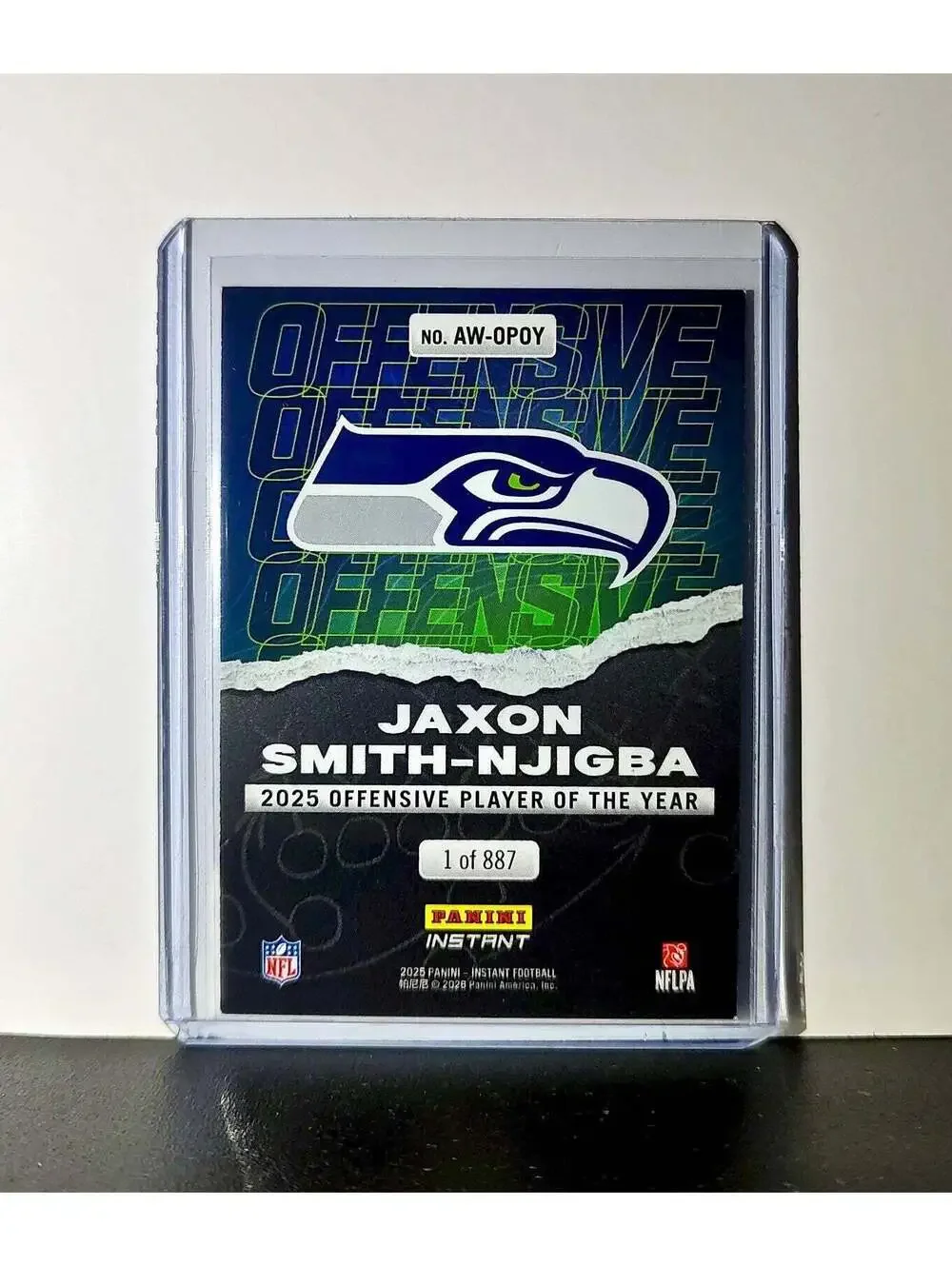 Jaxon Smith-Njigba 2025 Panini NFL Offensive Player of the Year Card 1 of 887